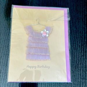NWT card happy birthday